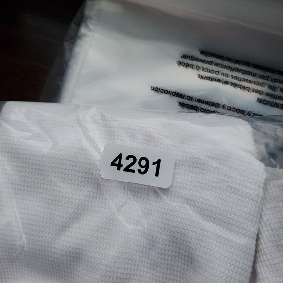 We The Free Shirt Womens Medium Waffle Knit Thermal Long Sleeve Top Free People - Picture 9 of 9